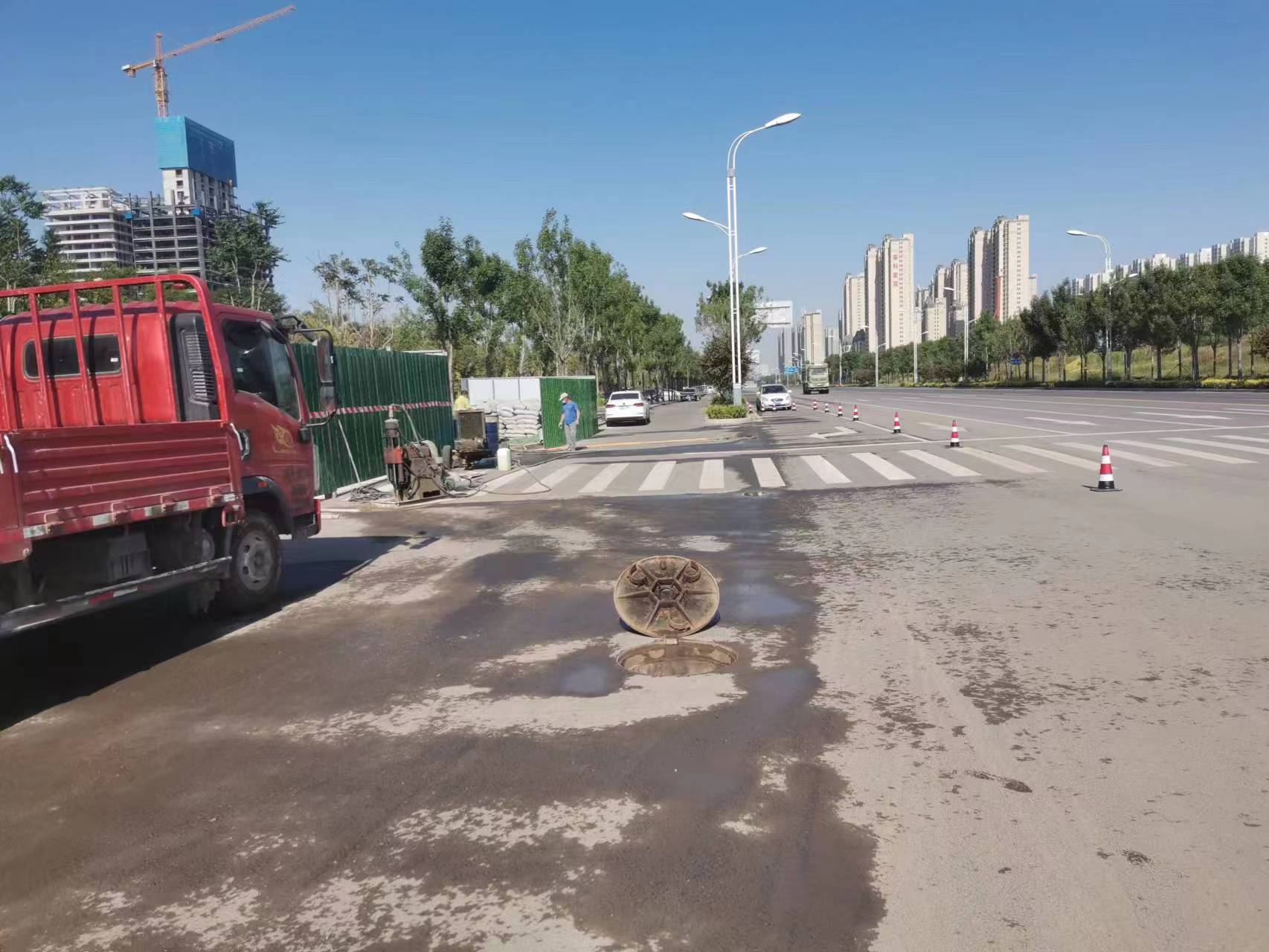 汉南路面地基沉降注浆